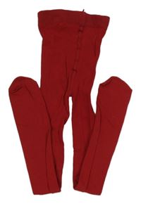 Červené punčocháče H&M