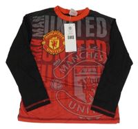 Nové - červeno-černé triko s Manchester united 