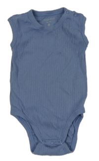 Modré žebrované body 
