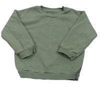 Khaki mikina s dinem zn. Matalan