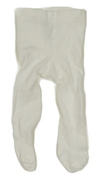 Bílé punčocháče H&M