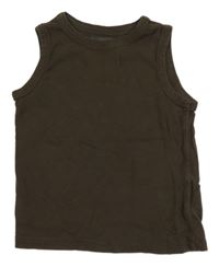 Hnědé tílko H&M