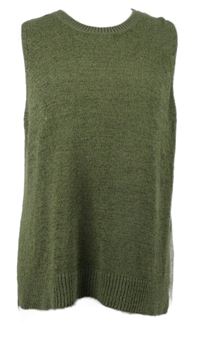 Dámská khaki svetrová vesta New Look 