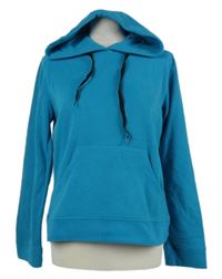 Dámská tyrkysová fleecová mikina s kapucí Cecilia Classics 