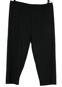 Dámské černé sportovní capri legíny 