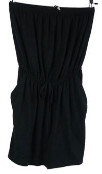 Dámský černý letní overal bez ramínek George 