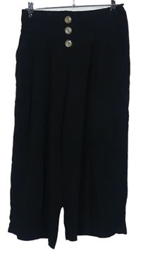 Dámské černé culottes kalhoty Hailys 