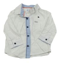 Bílá košile s nášivkou C&A