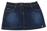 Tmavomodrá riflová sukně Esprit