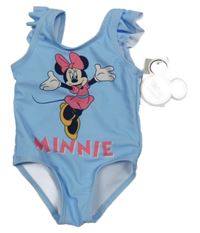 Nové - světlemodré plavky s Minnie 