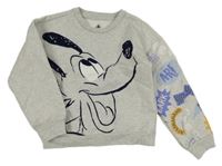 Šedá mikina s Plutem Disney