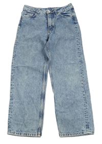 Světlemodré loose fit rifle H&M