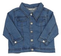 Modrá riflová lehká bunda Ergee