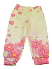 Citronové tepláky se srdíčky 