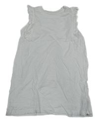 Bílé tričko s volánky Dunnes