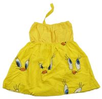 Žluté šaty s Tweetym 