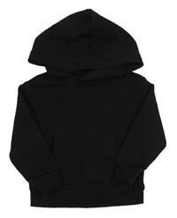 Černá mikina s kapucí H&M