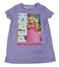 Levandulová noční košile Super Mario  Primark