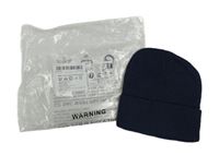 Nové - Tmavomodrá pletená čepice 