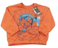 Nové - Oranžová mikina se Spider-manem Marvel