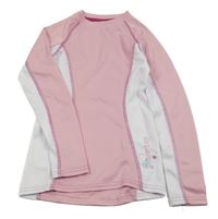 Světlerůžovo-bílé funkční spodní triko Crivit