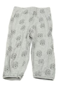Šedé pyžamové kalhoty s lvíčky Stade 