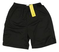 Nové - Černé sportovní kraťasy Shein