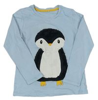 Světlemodré triko s tučňáčkem George