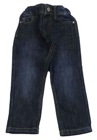 Tmavomodré slim rifle Denim Co.