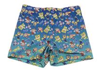 Petrolejovo-modrozelené nohavičkové plavky s PAW PATROL George