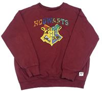 Vínová mikina s erbem - Harry Potter H&M