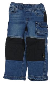 Modro-černé rifle Lily & Dan