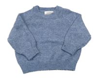 Modrý melírovaný svetr Primark