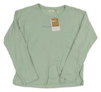 Nové - Světlezelené triko s nápisem Sfera