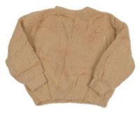 Světlehnědý chlupatý svetr JBC
