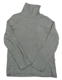 Šedý melírovaný rolák s hvězdou Lupilu