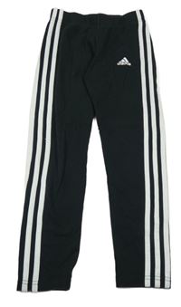 Černé legíny s logem Adidas