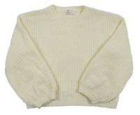 Krémový svetr H&M