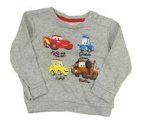 Šedá mikina s Cars C&A