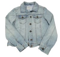 Světlemodrá riflová bunda 