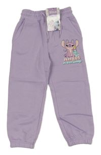 Nové - fialové tepláky s Angel Primark