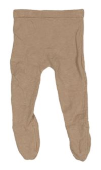 Pudrové pletené polodupky F&F