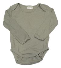Khaki žebrované body 