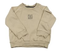 Béžová mikina s nápisem zn. F&F