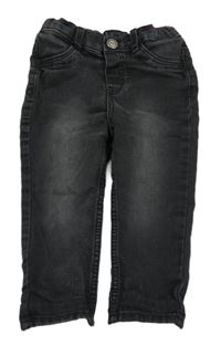 Tmavošedé skinny rifle H&M