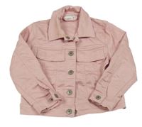 Růžová riflová bunda Name it