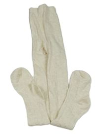 Béžové melírované vzorované punčocháče Primark