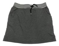 Šedá tepláková sukně Staccato