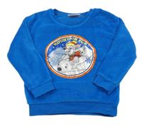 Modrá plyšová mikina - Tlapková Patrola Nickelodeon