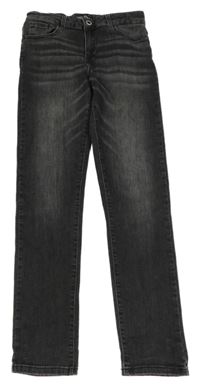 Šedé teplákové skinny rifle 